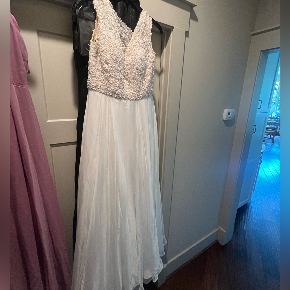 Sherri Hill white dress!!